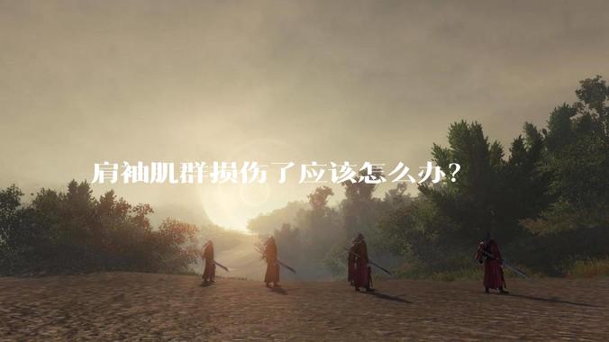 肩袖肌群损伤了应该怎么办？