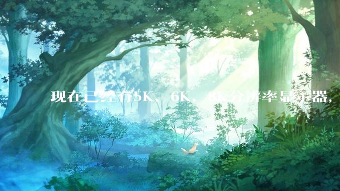 现在已经有5K、6K、8K分辨率显示器，那么8K之后是什么？
